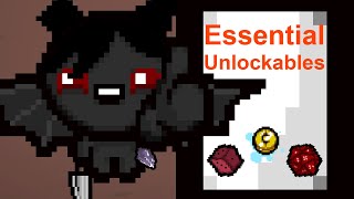 Essential Unlockables  The Complete Guide The Binding of Isaac Afterbirth [upl. by Plume]