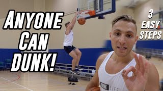 How to Jump Higher amp DUNK 3 Simple Steps  510quot Dunker Motivation [upl. by Libb]