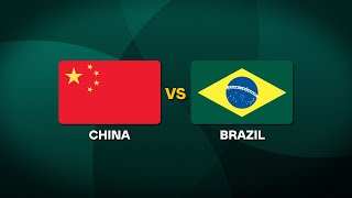 China vs Brazil  2025 World Baseball Classic Qualifiers [upl. by Eeldarb]