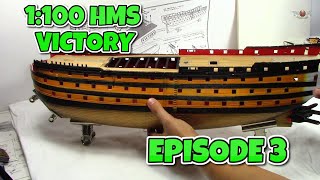 EPISODE 3 HELLER HMS VICTORY BUILD VIDEO [upl. by Kurys480]