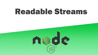 Node JS  Readable Streams [upl. by Ahsinot]