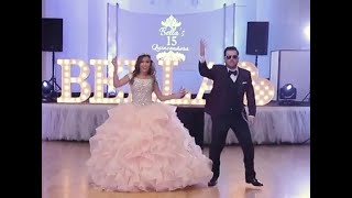 Best Quinceañera XV Father Daughter Surprise Dance 2018 [upl. by Claudy]