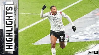 HIGHLIGHTS  Derby County Vs Bristol Rovers [upl. by Notsirb]