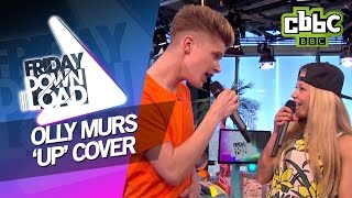 Olly Murs ft Demi Lovato Up cover with lyrics on CBBC Friday Download [upl. by Vassar49]