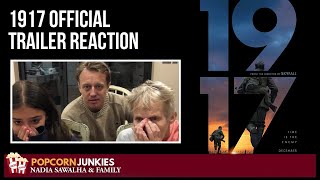 1917 Official Trailer  Nadia Sawalha amp The Popcorn Junkies FAMILY Reaction [upl. by Guerra531]