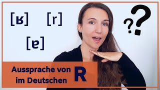 5 Lektion 5 der Laut R r  Deutsche Aussprache verbessern  akzentfrei Deutsch sprechen [upl. by Aneeuq]