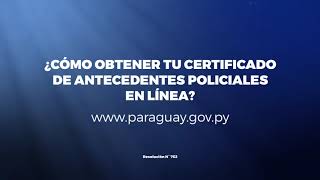 ¿Cómo obtener tu Certificado de Antecedentes Policiales en línea [upl. by Perr]