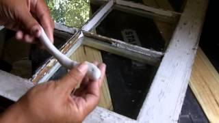 How to ReGlaze Wood Windows [upl. by Attenwad]