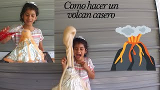 COMO HACER UN VOLCAN CASERO [upl. by Haydon700]