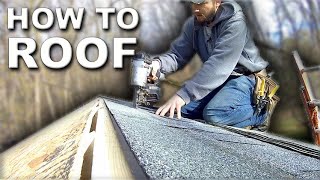 How to Roof A Shed  Easy Step By Step Instructions [upl. by Yllaw]