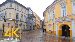 4K Vilnius Lithuania  Urban Documentary Film  Travel Journal [upl. by Nirrat]