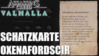 Schatzkarte Oxenafordscir  Assassins Creed Valhalla Guide [upl. by Ennairb]