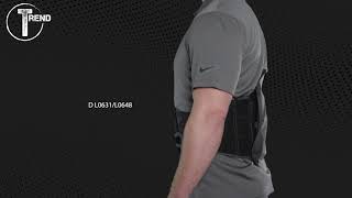 Trend Medical LSO Back Brace [upl. by Frederik774]