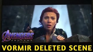 Avengers Endgame Black Widow And Hawkeye Vormir Deleted Scene [upl. by Yecaj353]