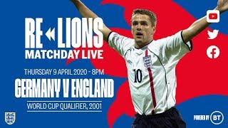 Germany 15 England  Full Match  World Cup Qualifier 2001  ReLions [upl. by Lorianne444]