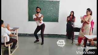 Haryanvi Dance In School Boys Dance By ajay kayat Song  gadn jogi teri to batine nyari s [upl. by Nauqas]