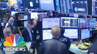 Stock Trading Halted After Markets Plunge At Market Open  NBC News [upl. by Sheehan485]