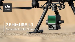 DJI Enterprise Zenmuse L1  Versatile LiDAR Solution [upl. by Kazue]