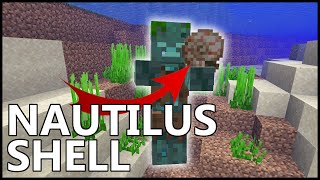 Where To Find NAUTILUS SHELLS In Minecraft [upl. by Olympie732]