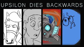 Exurb1a Animatic Upsilon Dies Backwards KamAniMations [upl. by Gavrah]