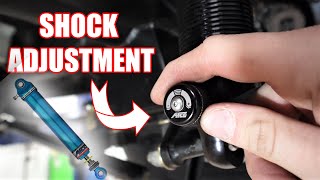 How to Set Adjustable Shocks Drag Racing Shocks [upl. by Gimpel]