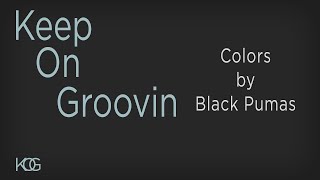 Colors by Black Pumas  Backing Track [upl. by Dlorah]