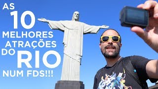 Os 10 melhores pontos turísticos do Rio de Janeiro p conhecer num final de semana Dicas de viagem [upl. by Ybbob]