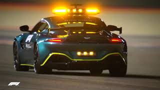 F1 2021 Aston Martin and MercedesAMG Safety Car Hit the Track [upl. by Kumar42]