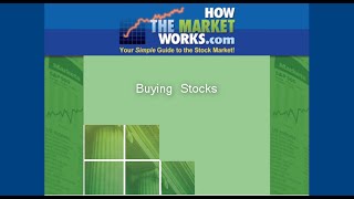 How To Buy Stocks On HowTheMarketWorkscom [upl. by Hintze]