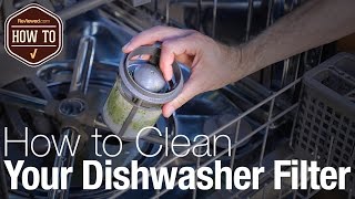 How To Clean Your Dishwasher Filter [upl. by Ivets]