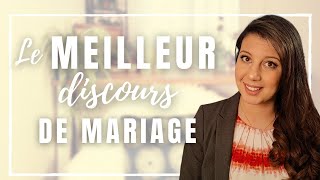 5 secrets pour un super discours de mariage [upl. by Heuser]