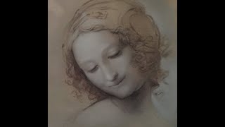 How Leonardo da Vinci made his underpaintings  part 1 [upl. by Lilllie]