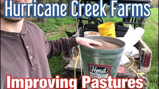 Improving pastures with over seeding grasses and legumes [upl. by Ryun]