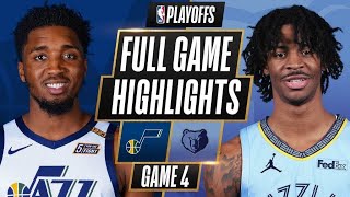 1 JAZZ at 8 GRIZZLIES  FULL GAME HIGHLIGHTS  May 31 2021 [upl. by Yeleek]