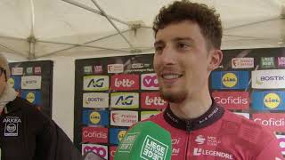 Kévin Vauquelin  Interview avant Liège  Bastogne  Liège 2024 [upl. by Philipa]