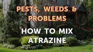 How to Mix Atrazine [upl. by Ecadnarb]