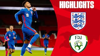 England 30 Ireland  Maguire Sancho amp CalvertLewin Get on the Scoresheet  Official Highlights [upl. by Bedwell]