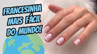 Como fazer Francesinha Simples  Manicures Iniciantes [upl. by Goddord]