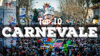 Le 10 feste di carnevale più belle in Italia [upl. by Devan]