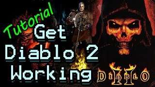 Tutorial How to get Diablo 2 to work on Windows 10 81 8 and 7 [upl. by Mauve516]