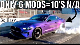 THESE 6 EASY MODS  10’S NA For Your 201819 MUSTANG GT [upl. by Lissi]