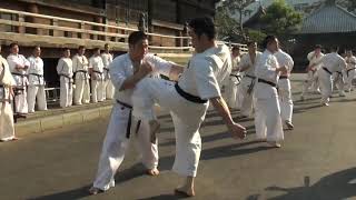 Kyokushin Sparring in Japan [upl. by Yenhoj]