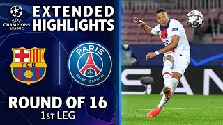 Barcelona vs Paris SaintGermain Extended Highlights  UCL on CBS Sports [upl. by Lada]