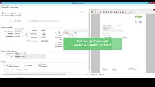 Sage 100 elektronische Rechnungseingangsverarbeitung [upl. by Ilecara295]