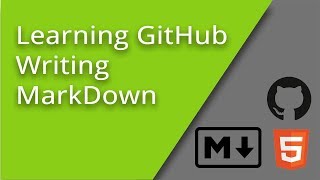 Learning GitHub  How to Write MarkDown [upl. by Silevi755]