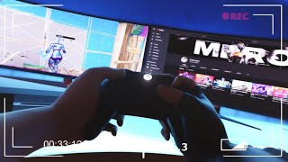 New BEST Fortnite Controller SettingsSensitivity  Handcam [upl. by Cai957]