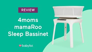 4moms mamaRoo Sleep Bassinet Review  Babylist [upl. by Kcirdled]