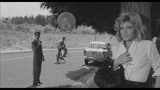 LEclisse 1962  First Kiss Monica Vitti  Alain Delon [upl. by Hcirdeirf]