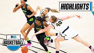 Iowa vs Michigan State  March 12 2021  Big Ten Womens Basketball Tournament  Highlights [upl. by Jenni]