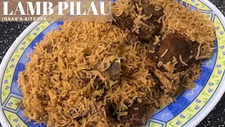 Lamb Pilau Rice Easy Pilau Rice By Iqrahs Kitchen [upl. by Legnalos704]